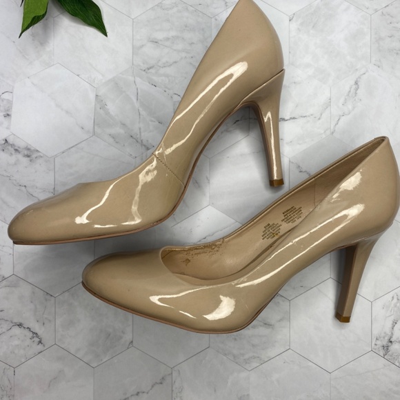 🥳Host Pick🥳 Nine West Mary Jane Nude Heels Size 9.5 - Picture 3 of 16